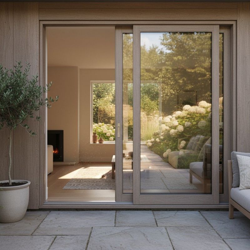 Wood Sliding Door Installation